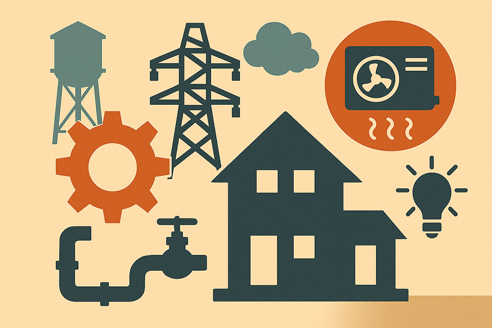 設備は独立したシステム