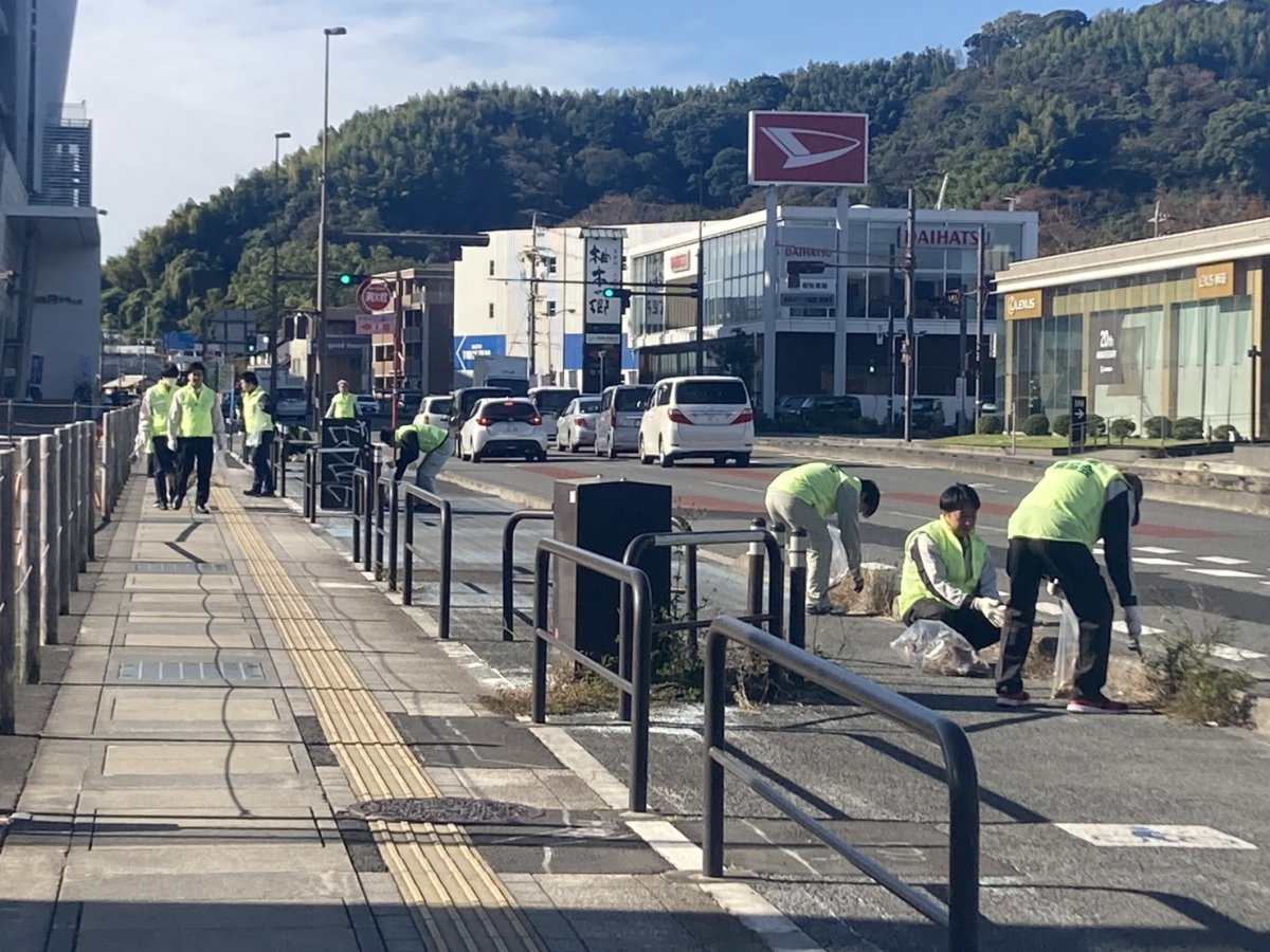 第4回 国道1号東静岡駅周辺清掃活動