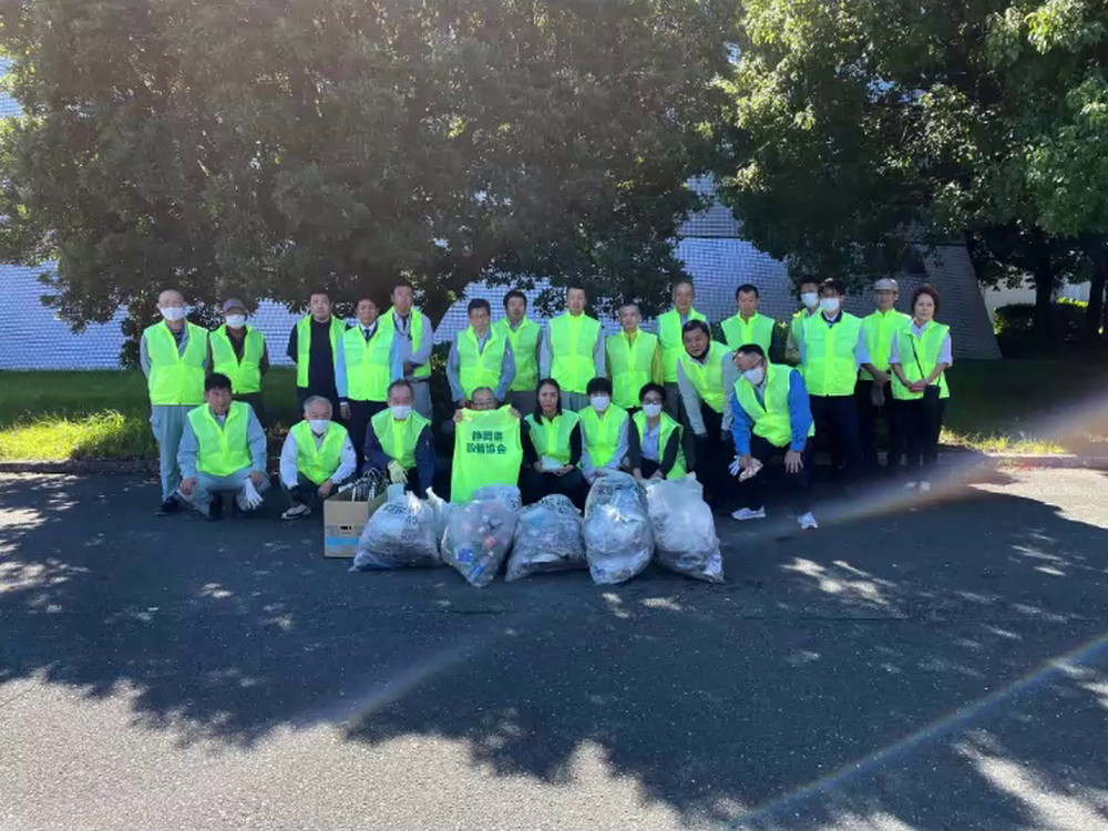 第2回　国道1号浜松バイパス清掃活動（中田島交差点周辺）