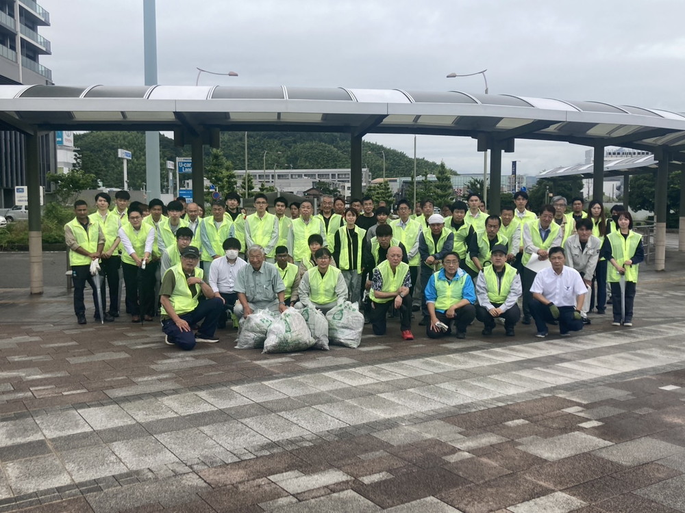 第1回　国道1号東静岡駅周辺清掃活動